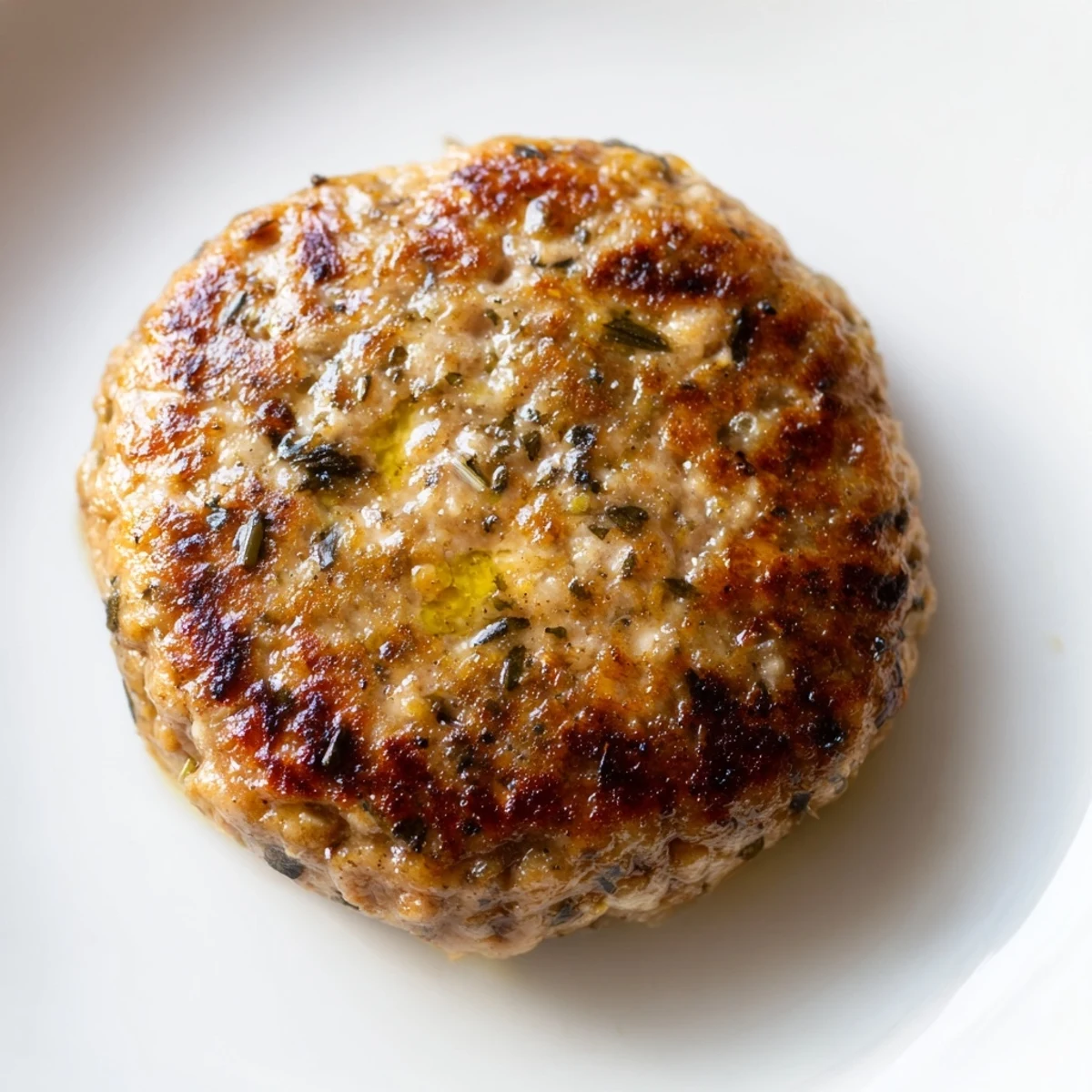 Lean chicken sausages served alongside fluffy scrambled eggs and toast for a hearty breakfast.