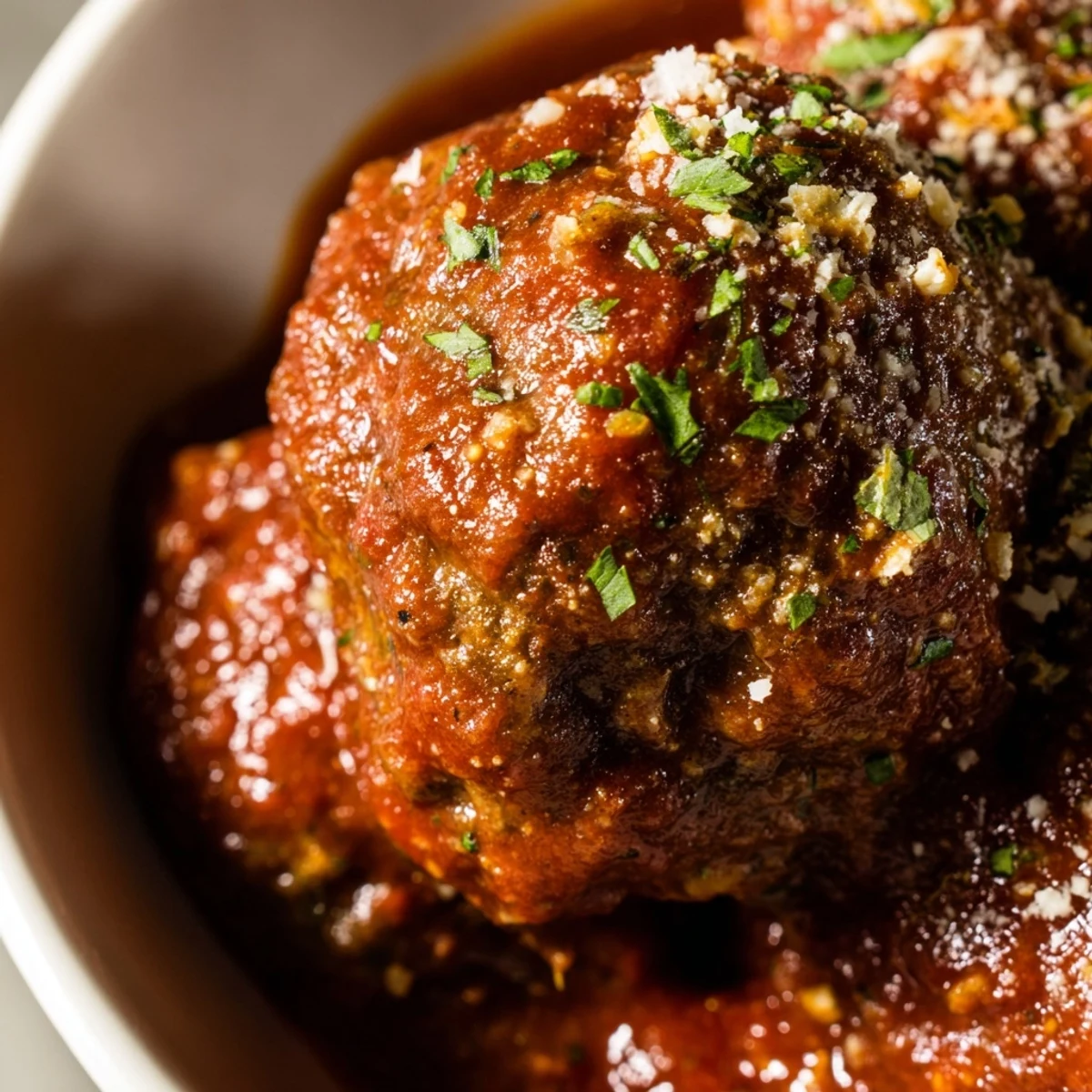 Game day ready Touchdown Turkey Meatballs nestled in sub rolls with melted cheese for serving.