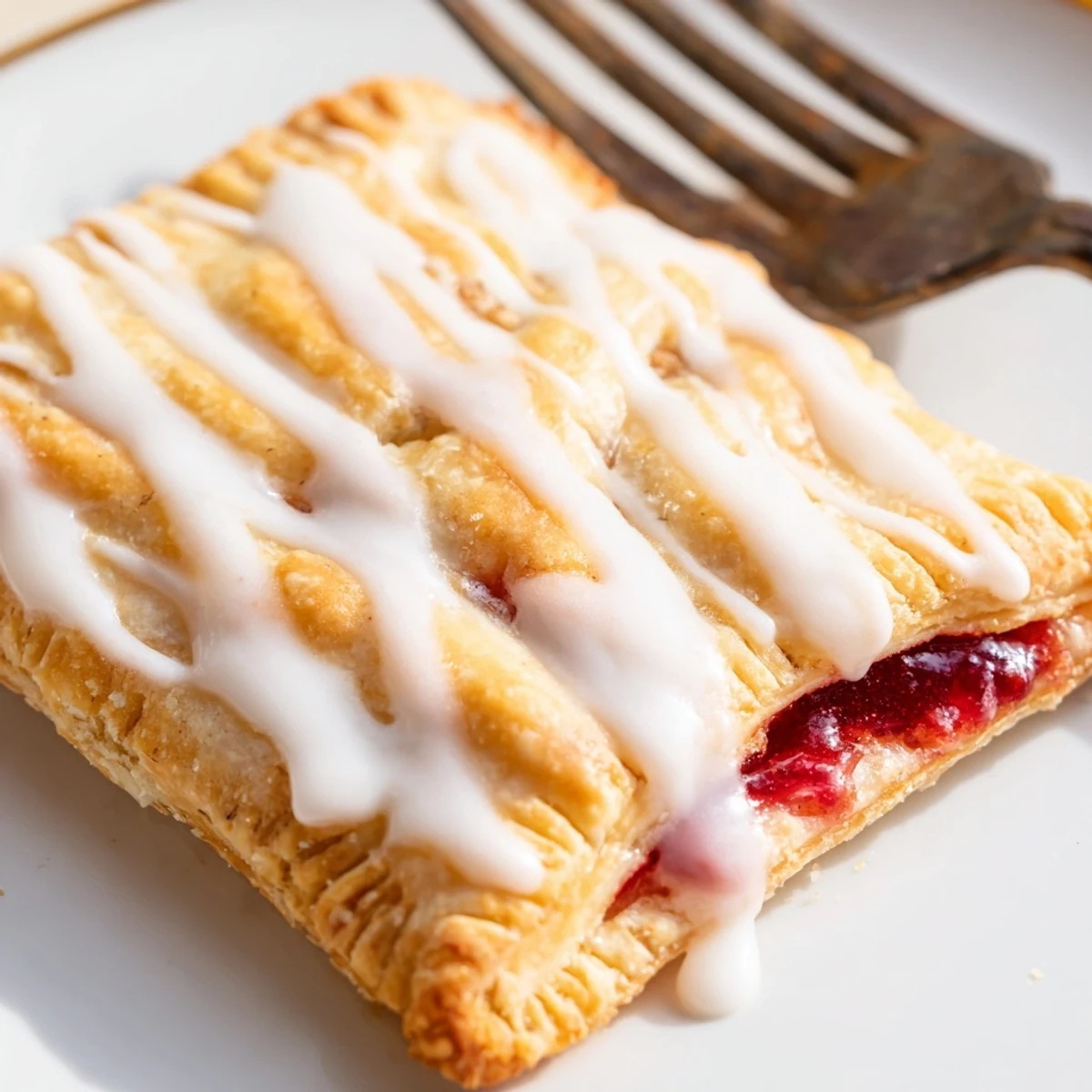 Freshly baked Protein Pop Tarts are arranged on a cooling rack, ready to be glazed for a tasty snack.