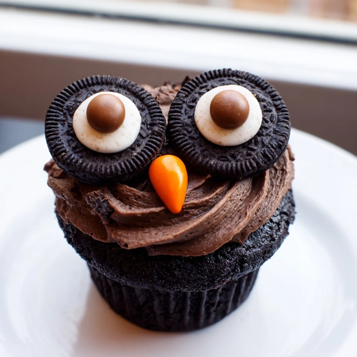Oreo Owl Cupcakes