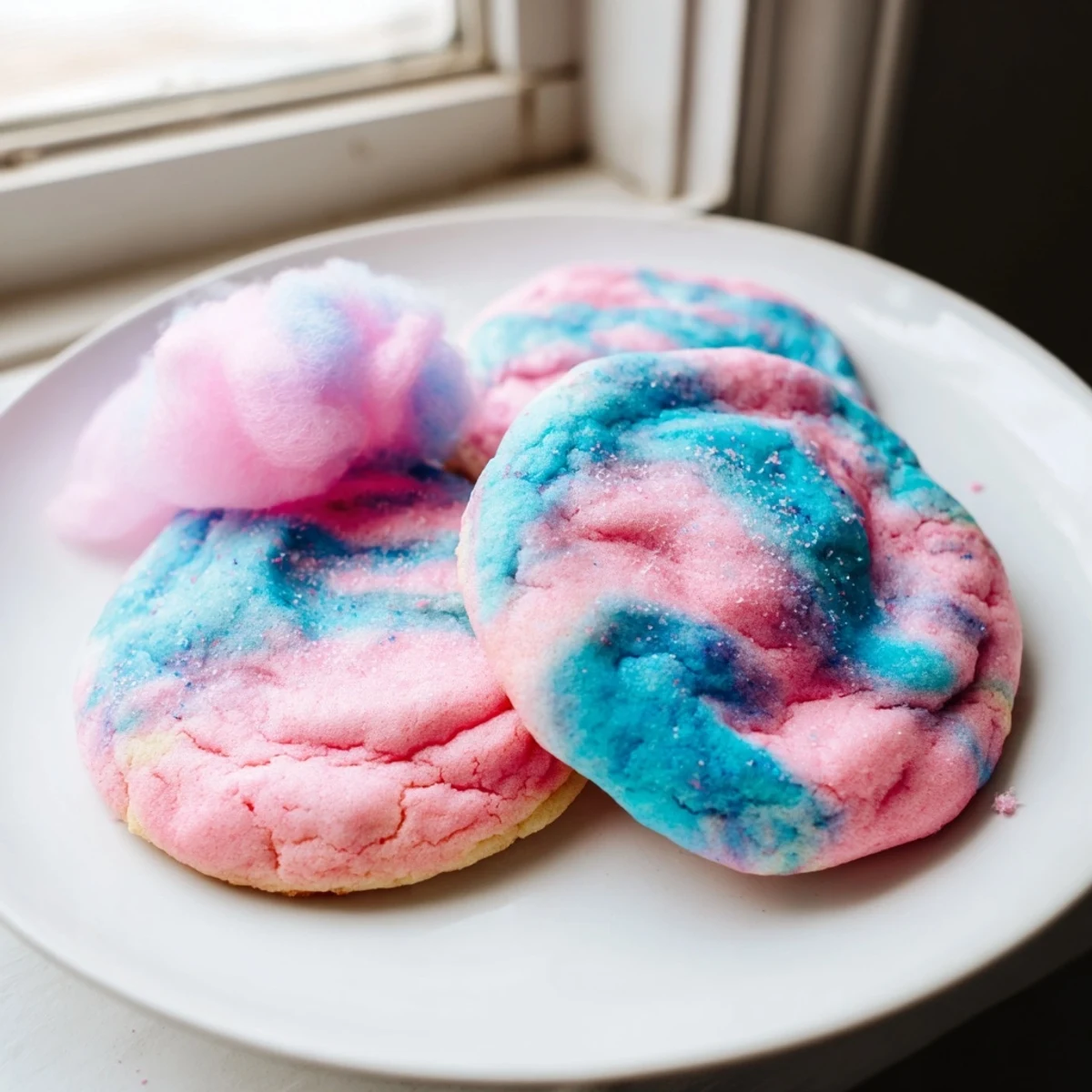 Cotton Candy Cookies