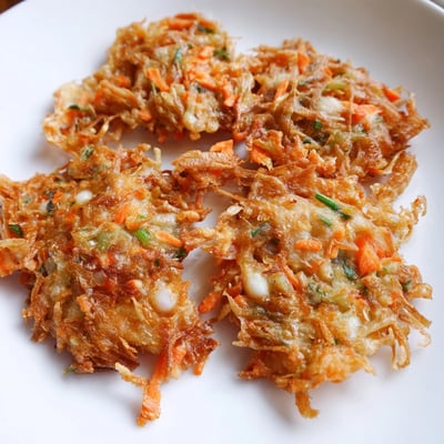 Ukoy Filipino Shrimp Fritters
