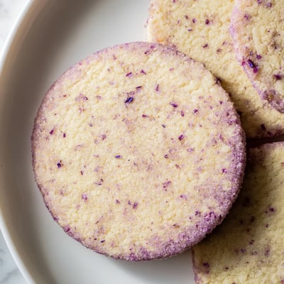 Lilac Sugar Cookies