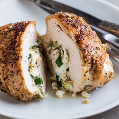 Goat Cheese Stuffed Chicken